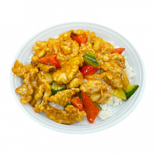Курица в кисло-сладком соусе